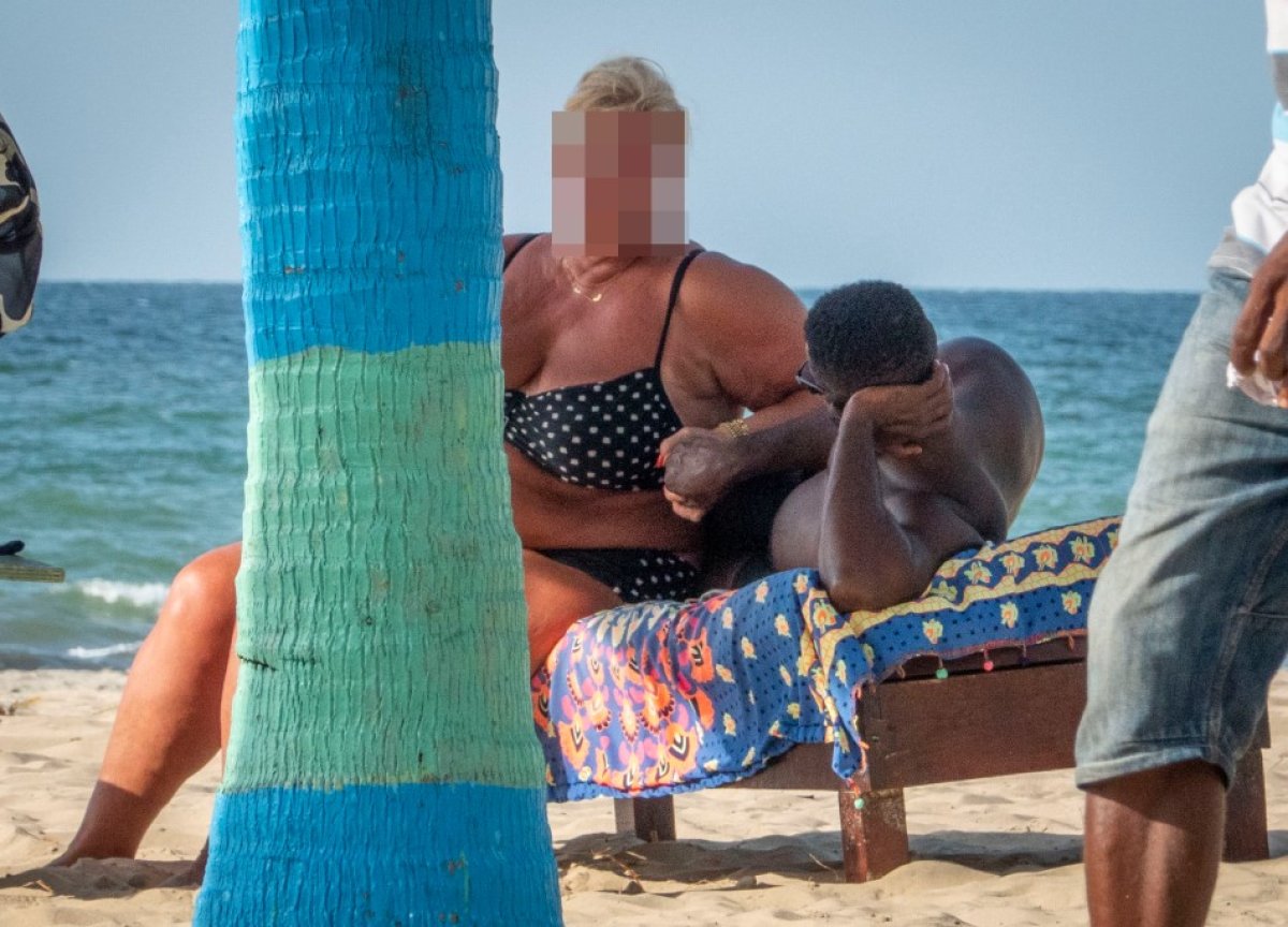 Older British women head to Gambia for younger men #2