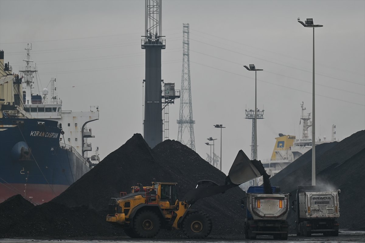 Polonya limanlarında kömür sevkiyatları hızlandı #2