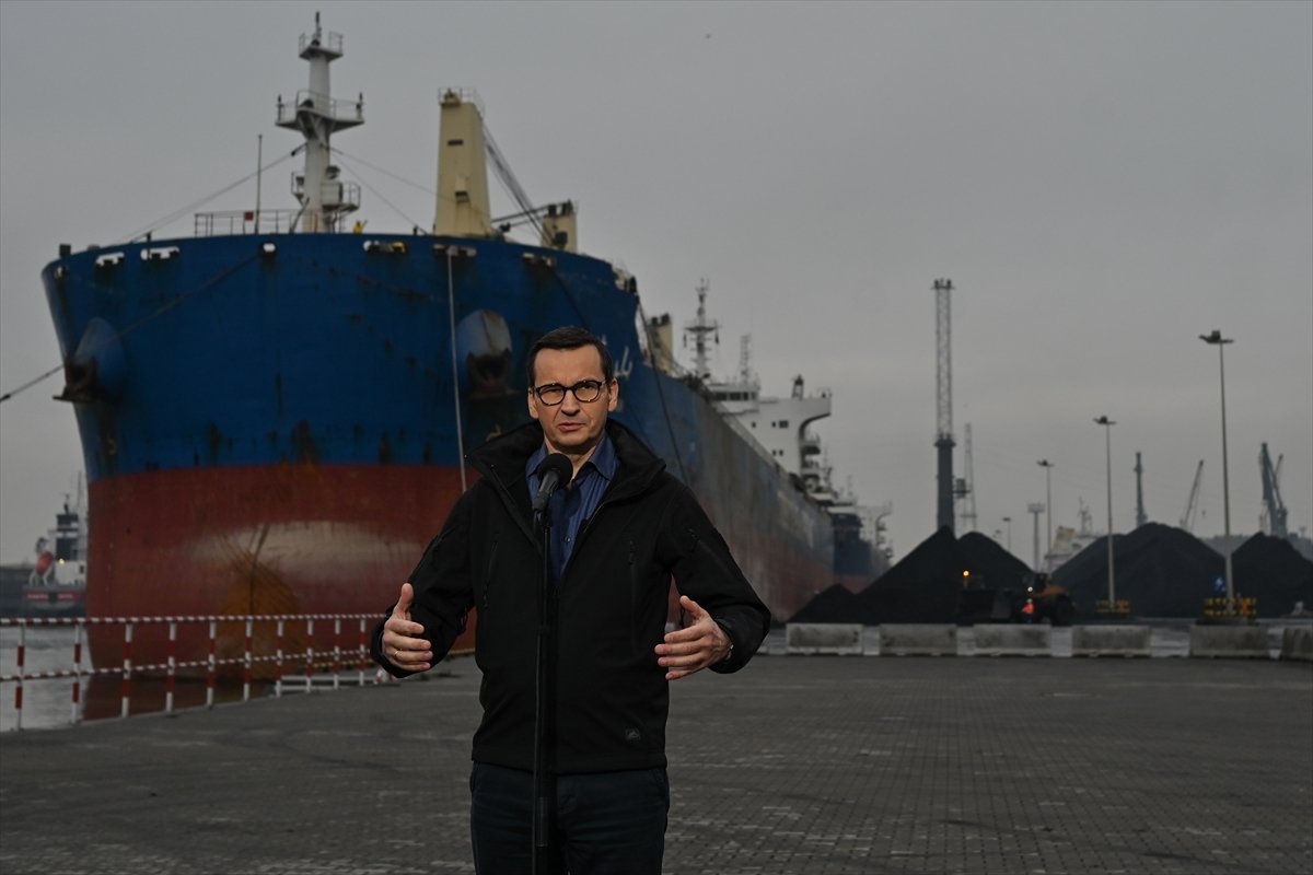 Polonya limanlarında kömür sevkiyatları hızlandı #8