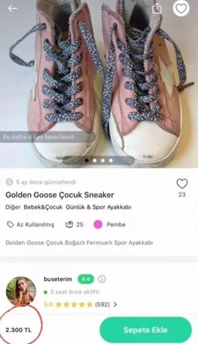 Buse Terim reacted to the criticism of the shoes she put up for sale #2
