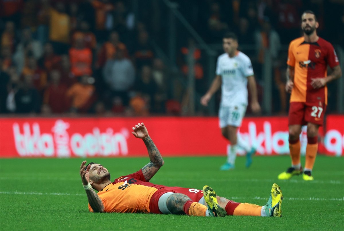 Galatasaray, Alanyaspor ile berabere kaldı #6