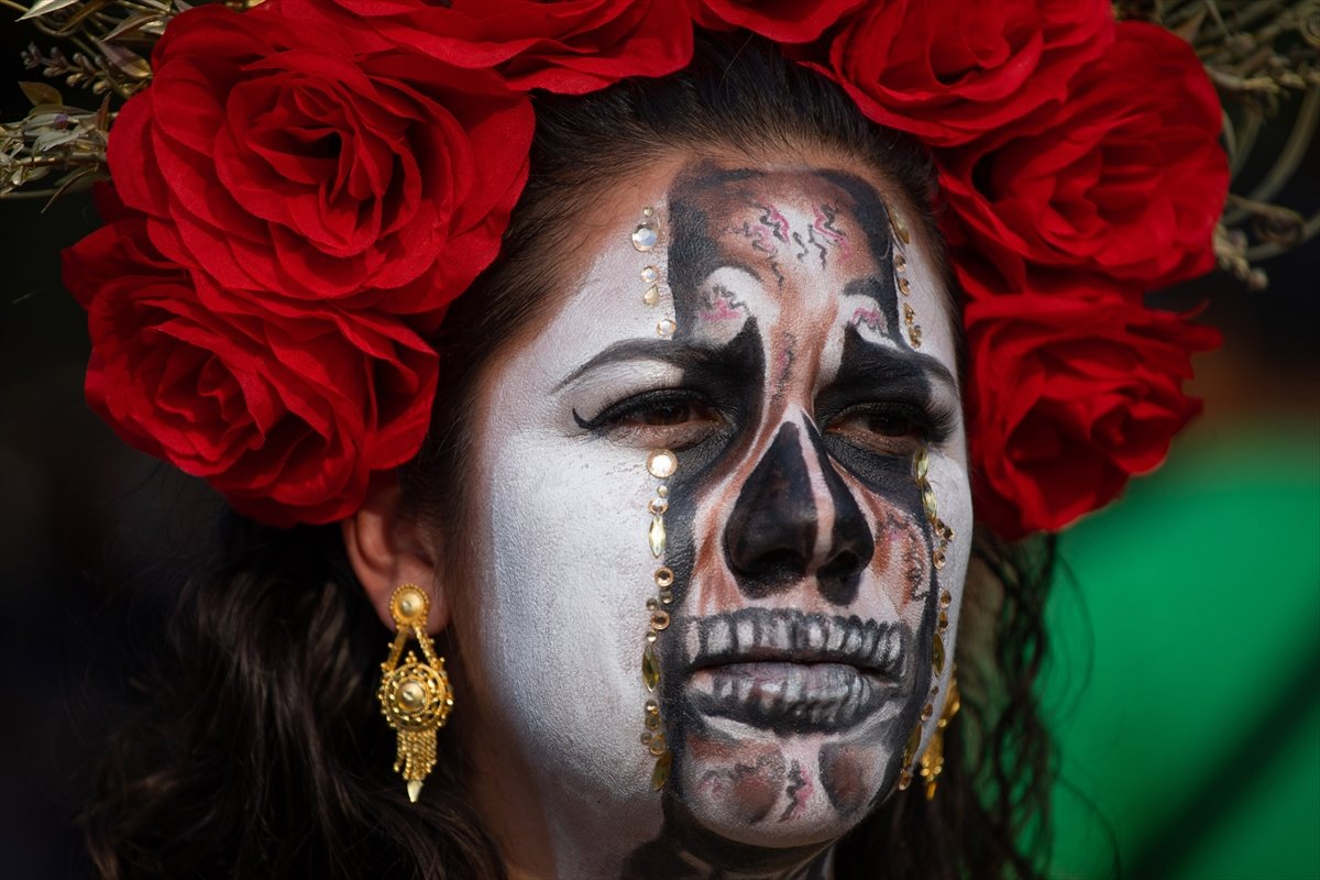 Meksika da  Ölüler Günü  festivali #1