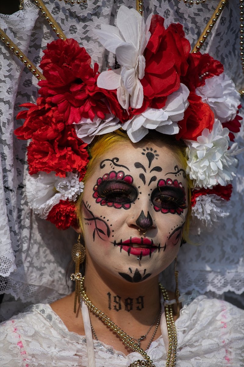 Meksika da  Ölüler Günü  festivali #17