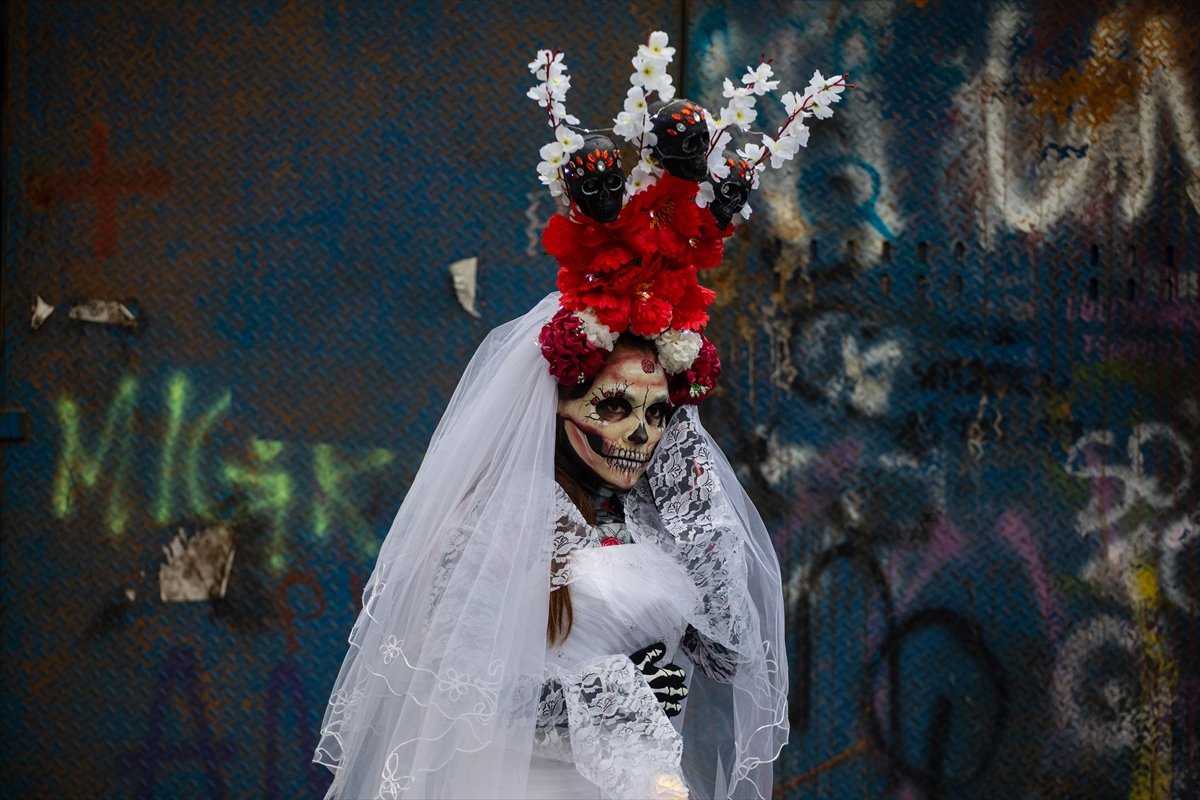 Meksika da  Ölüler Günü  festivali #14