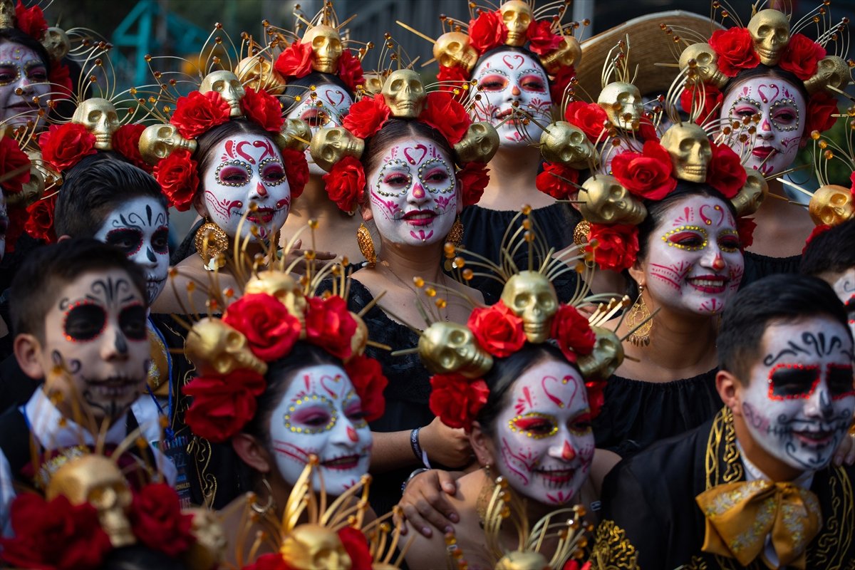 Meksika da  Ölüler Günü  festivali #2