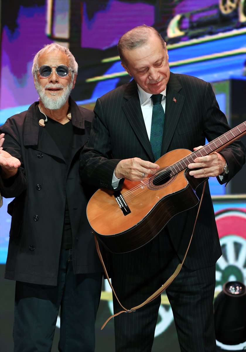 Cumhurbaşkanı Erdoğan, Yusuf İslam ın konserini izledi #1