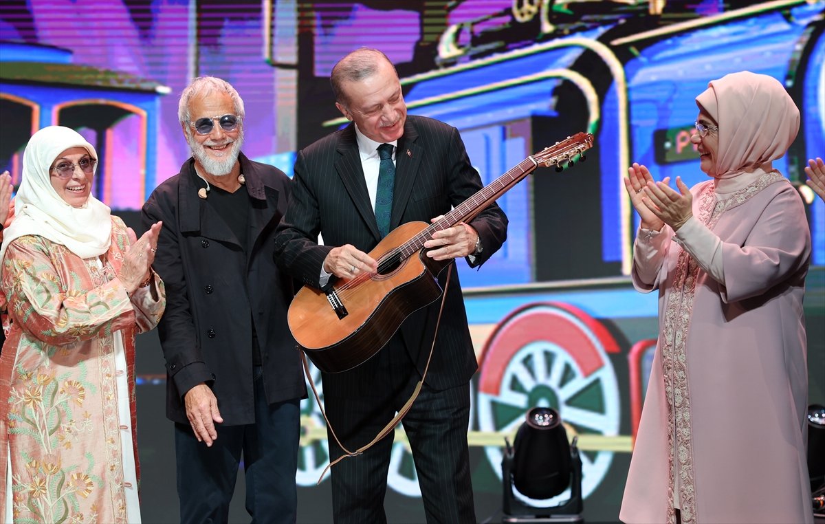 Cumhurbaşkanı Erdoğan, Yusuf İslam ın konserini izledi #3