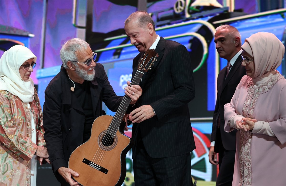 Cumhurbaşkanı Erdoğan, Yusuf İslam ın konserini izledi #2