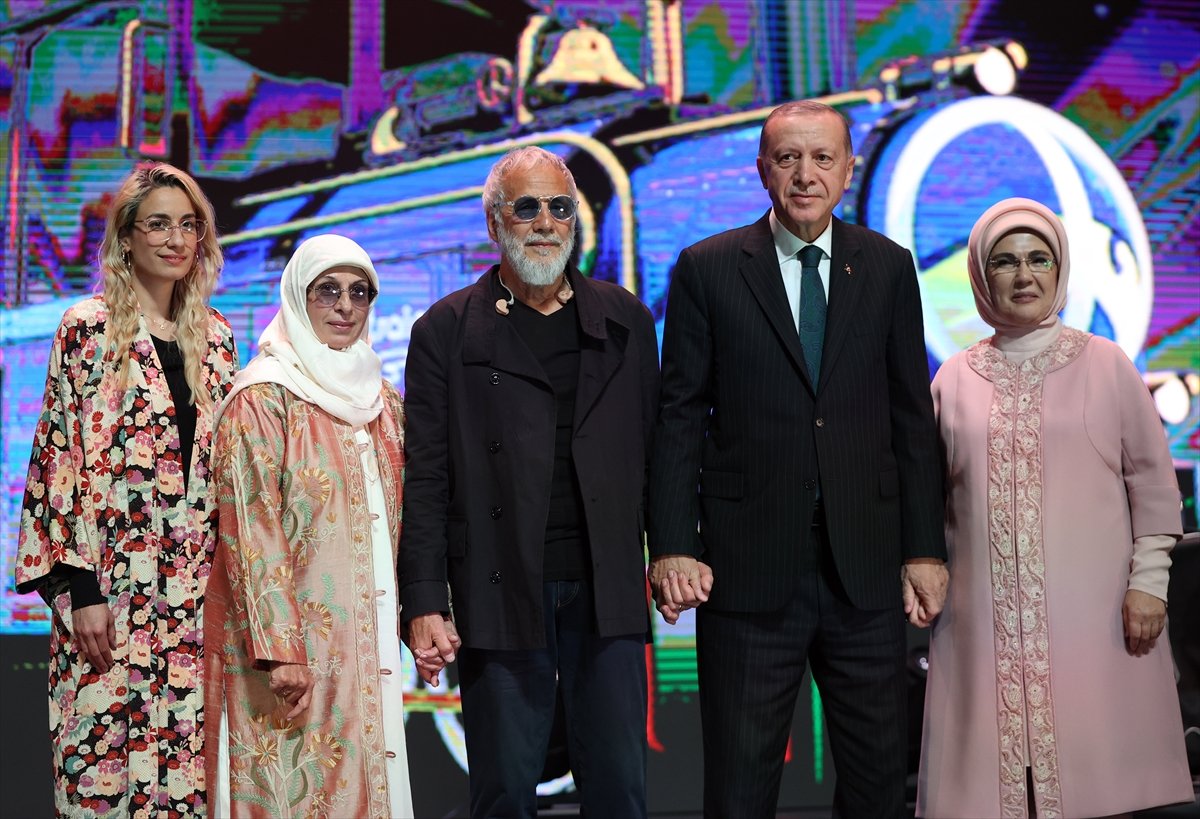 Cumhurbaşkanı Erdoğan, Yusuf İslam ın konserini izledi #4