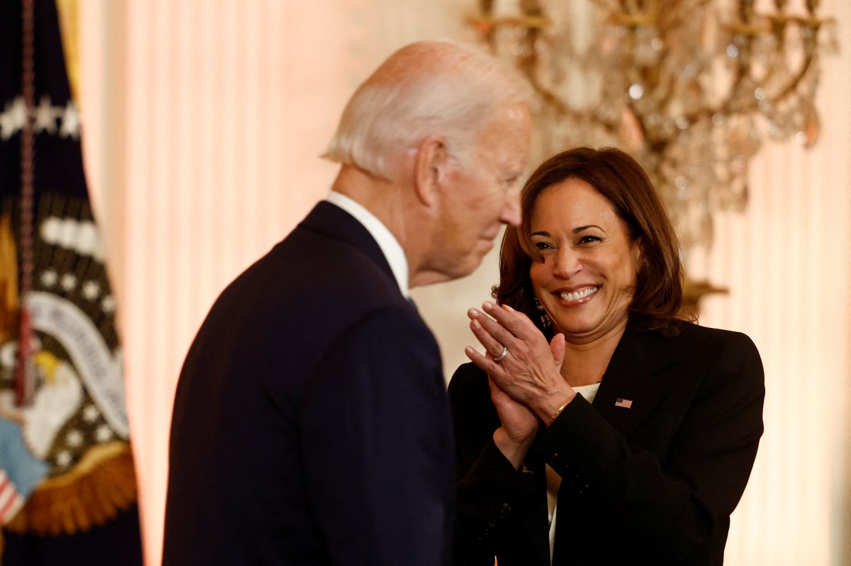Joe Biden, Kamala Harris için  büyük başkan  dedi #4