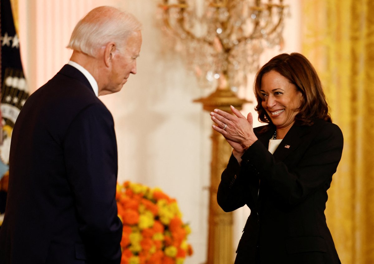 Joe Biden, Kamala Harris için  büyük başkan  dedi #1