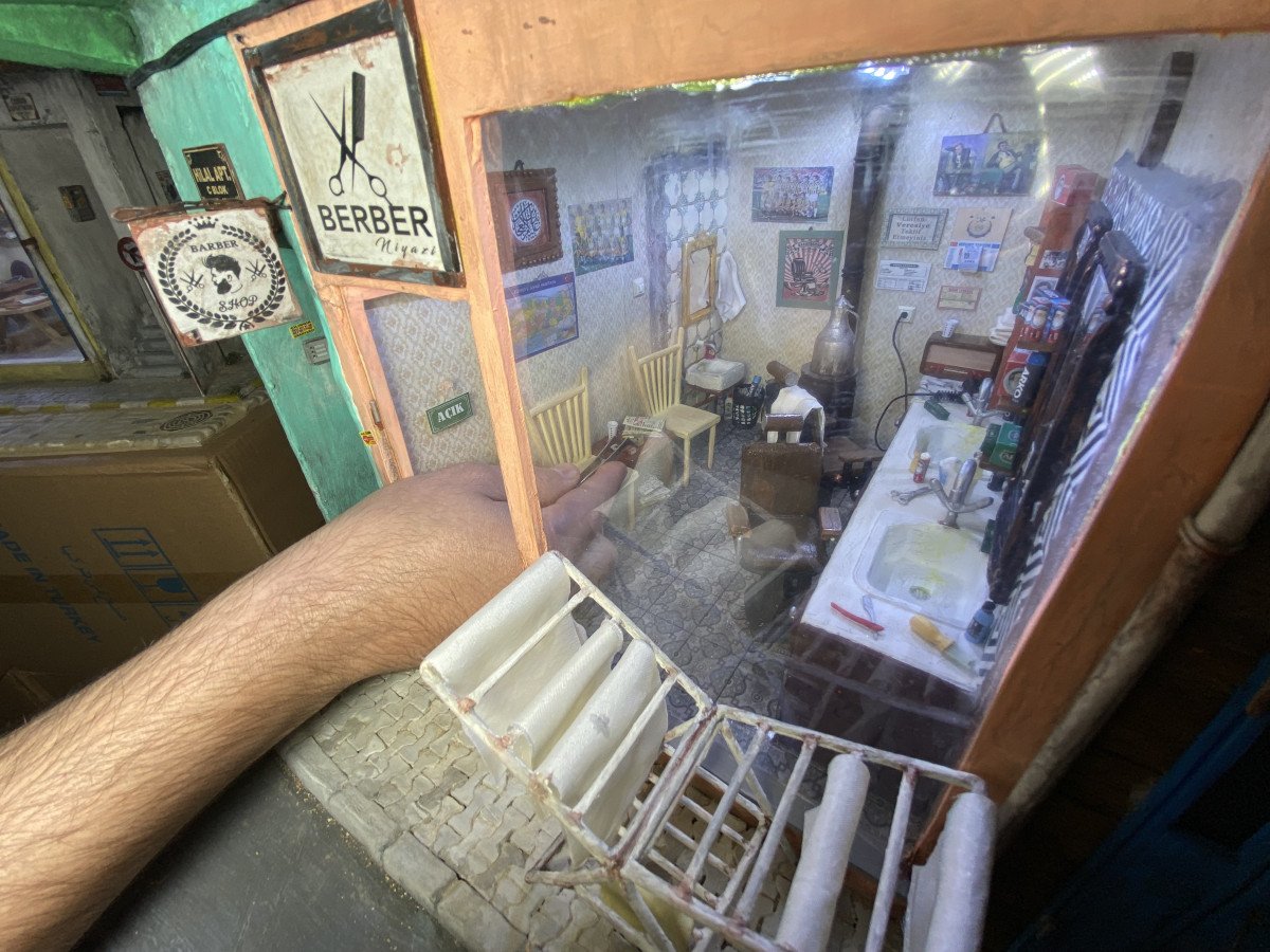 Kocaelili esnafın minyatür eserleri göz dolduruyor #9