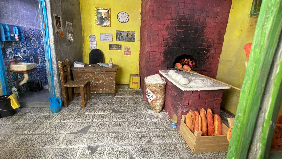 Kocaelili esnafın minyatür eserleri göz dolduruyor #6