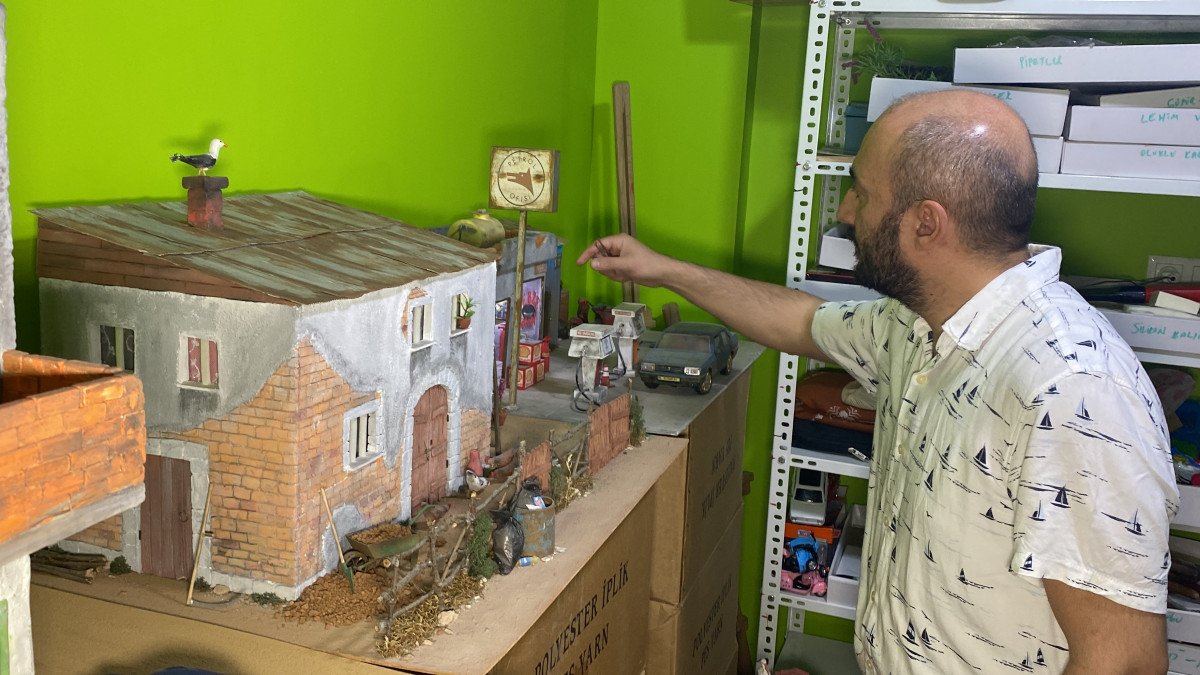 Kocaelili esnafın minyatür eserleri göz dolduruyor #5