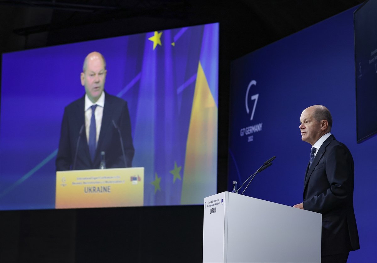 Marshall Plan call for Ukraine by Olaf Scholz #1