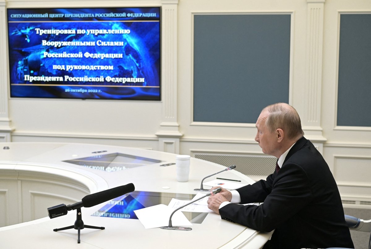 Vladimir Putin, nükleer saldırı tatbikatını denetledi #3