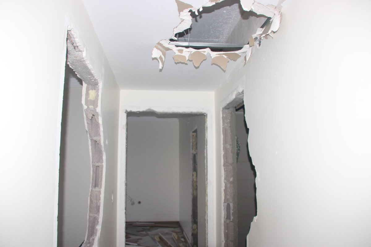 Diyarbakır da evden çıkartılan kiracı evi kullanılamaz hale getirdi #1