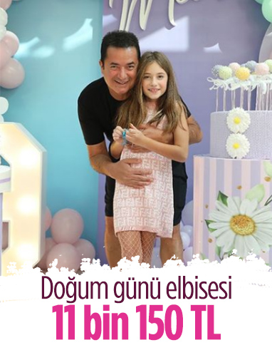 Melisa Ilıcalı'nın doğum günü kıyafetinin fiyatı ortaya çıktı