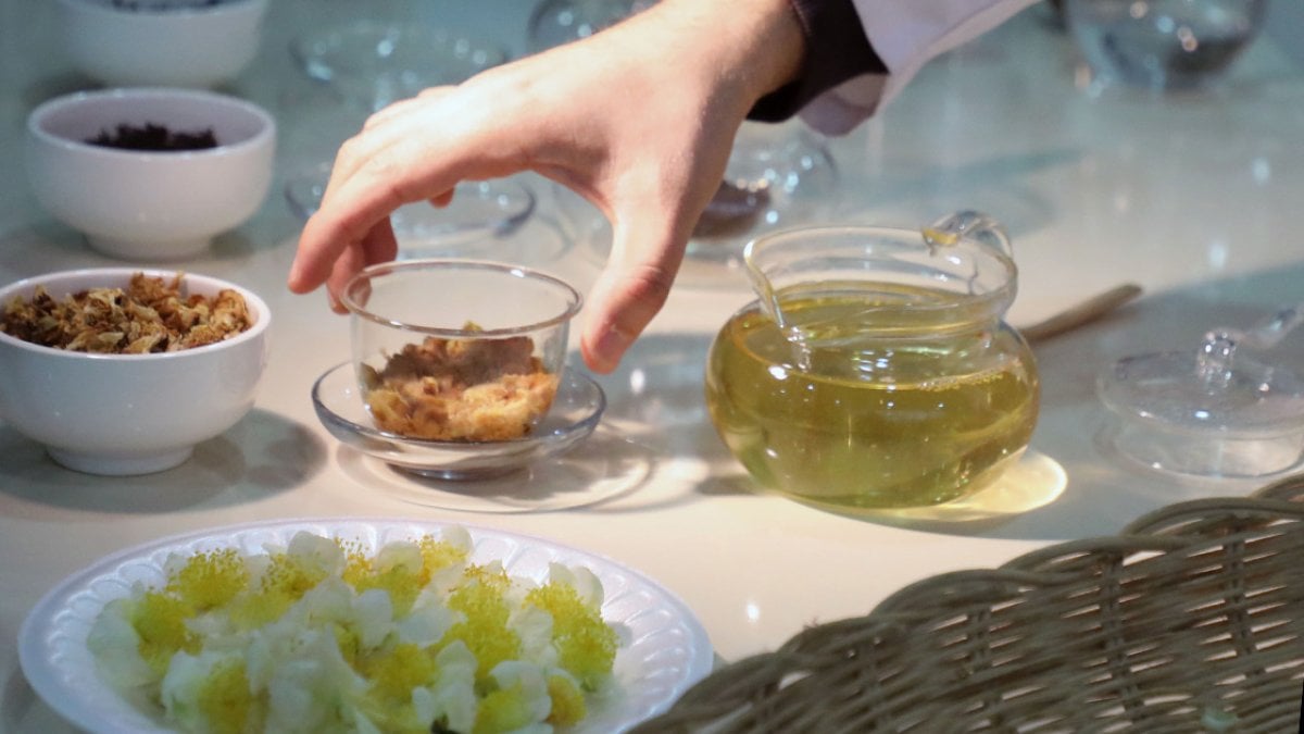 Türk çayının yeni tadı  çiçek çayı  #1