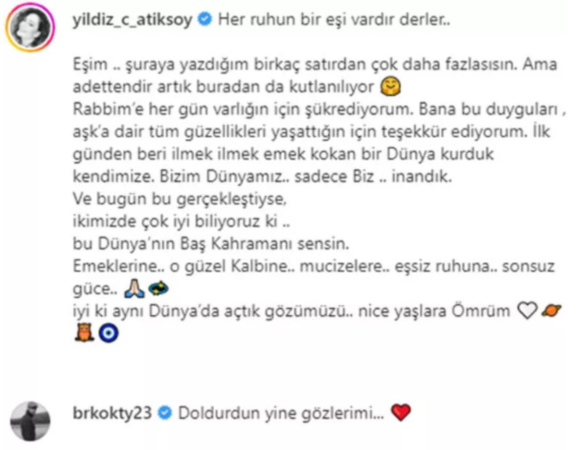 Yıldız Çağrı Atiksoy celebrated Berk Oktay's birthday #2