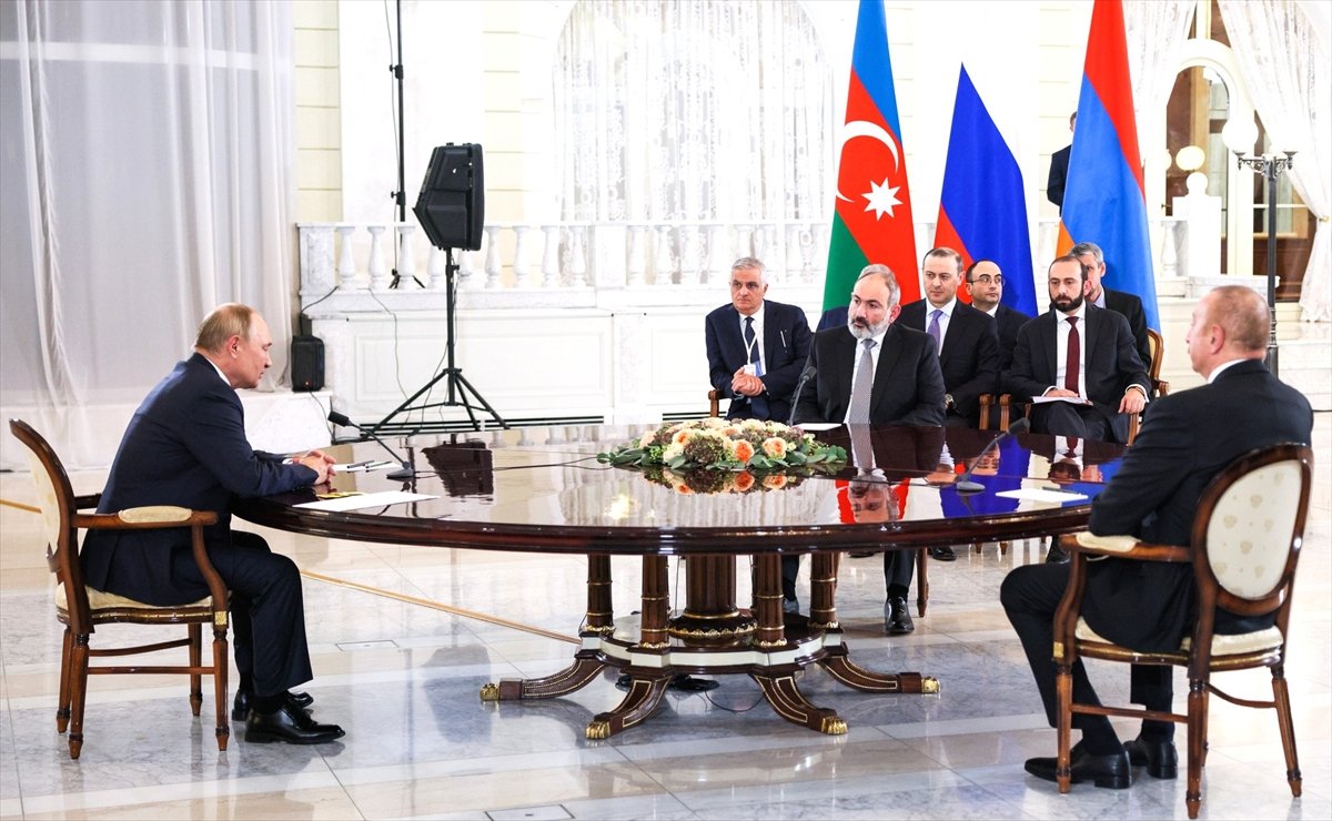 Putin, Aliyev and Pashinyan met in Sochi #1