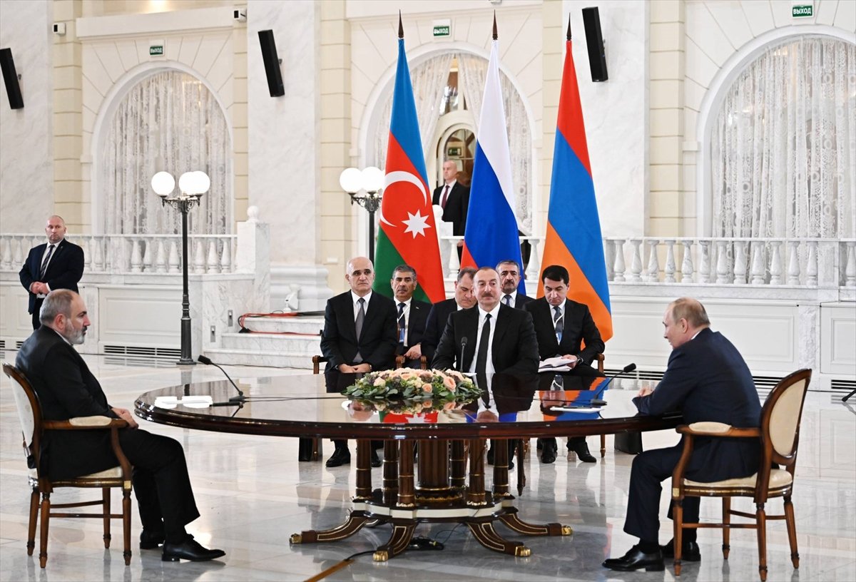 Putin, Aliyev and Pashinyan met in Sochi #2