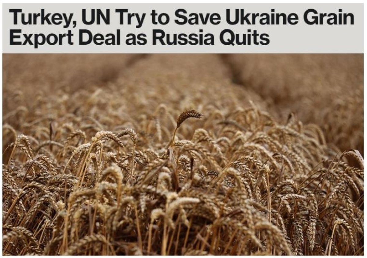 The world talks about Turkey's efforts to save the grain deal #3