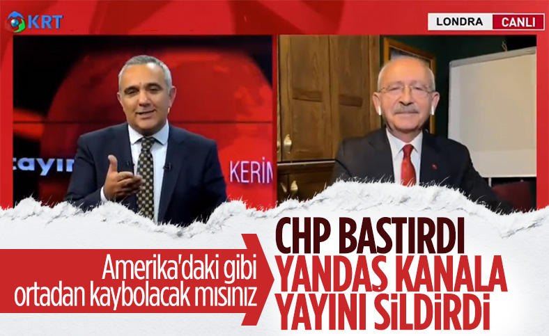 KRT TV, Kılıçdaroğlu'nun yanıt vermediği bölümü yayından kaldırdı