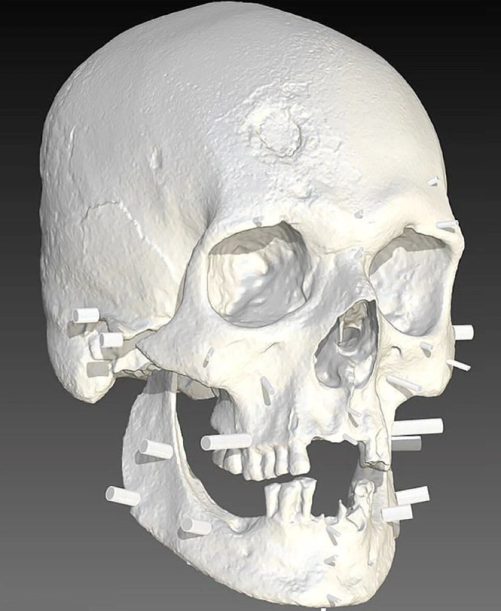 Face of vampire man who lived 200 years ago reanimated #1