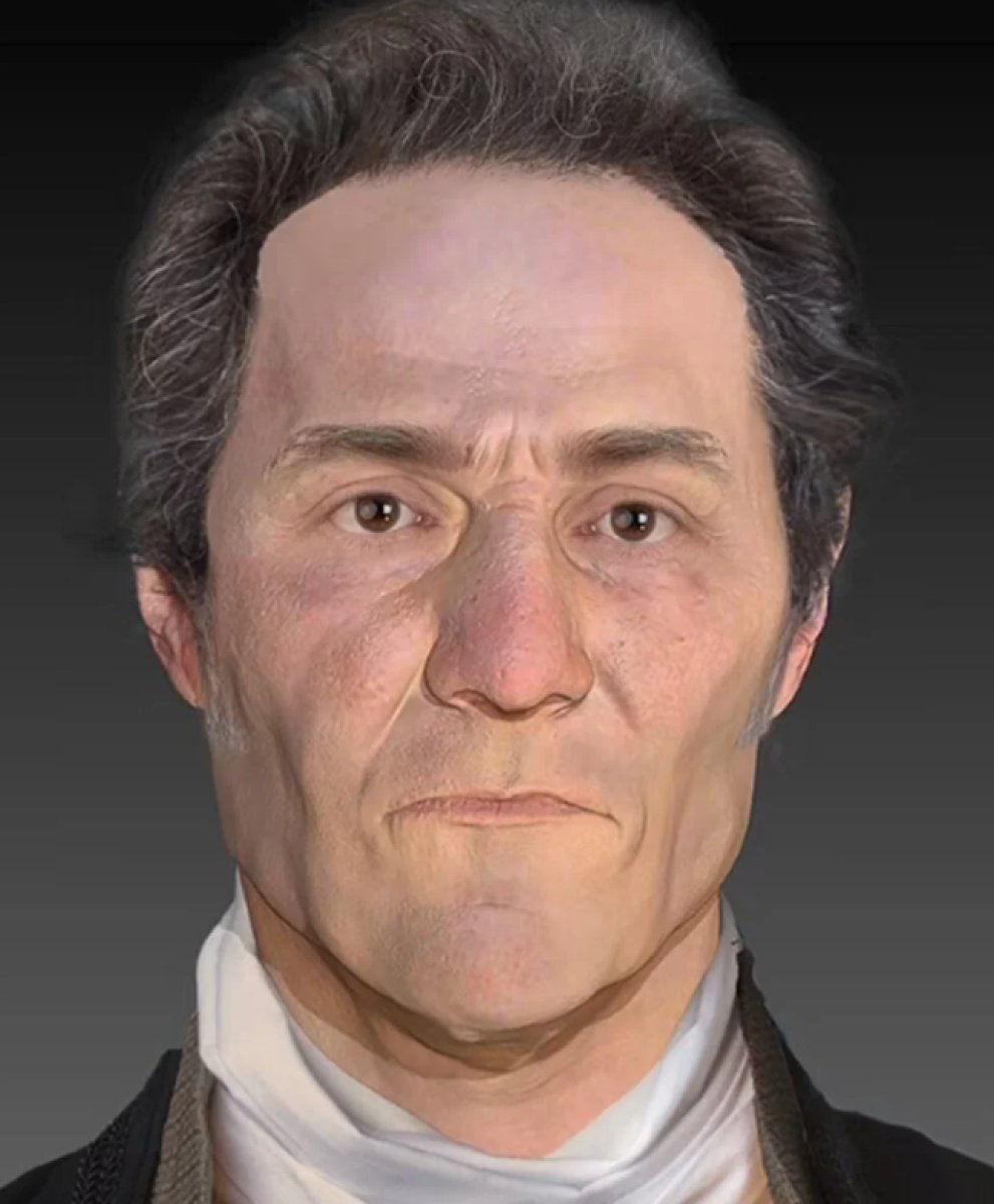 The face of the vampire man who lived 200 years ago is recreated #3
