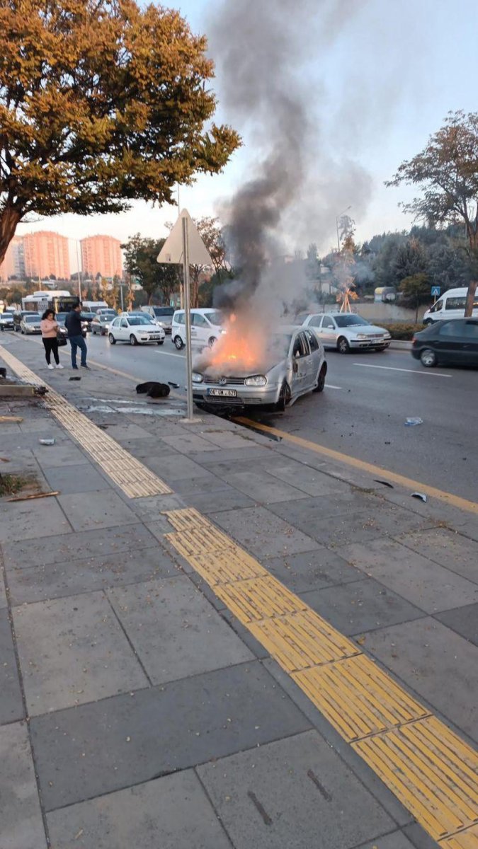 Ankara da alkollü sürücünün otomobiliyle çarptığı kadın öldü #4