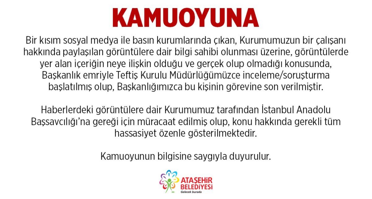 CHP li Ataşehir Belediyesi Ruhsat Müdürü Servet Ön görevden alındı #2