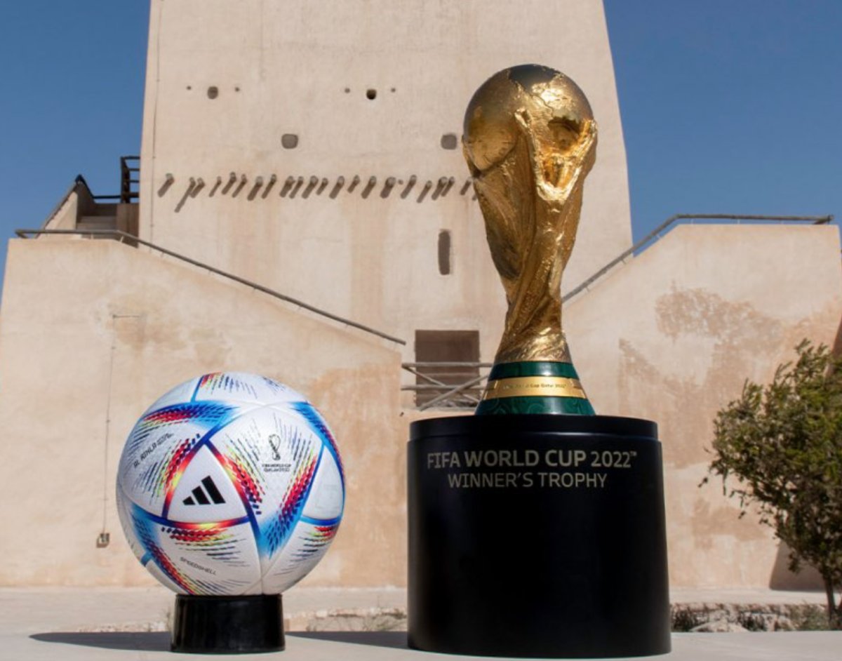 İşte FIFA 2022 Dünya Kupası nın resmi topu! Katar Dünya Kupası nda kullanılacak top.. #1