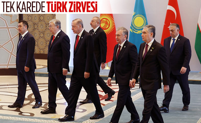 Cumhurbaşkanı Erdoğan Türk Devlet Teşkilatları Konseyi'nde konuştu