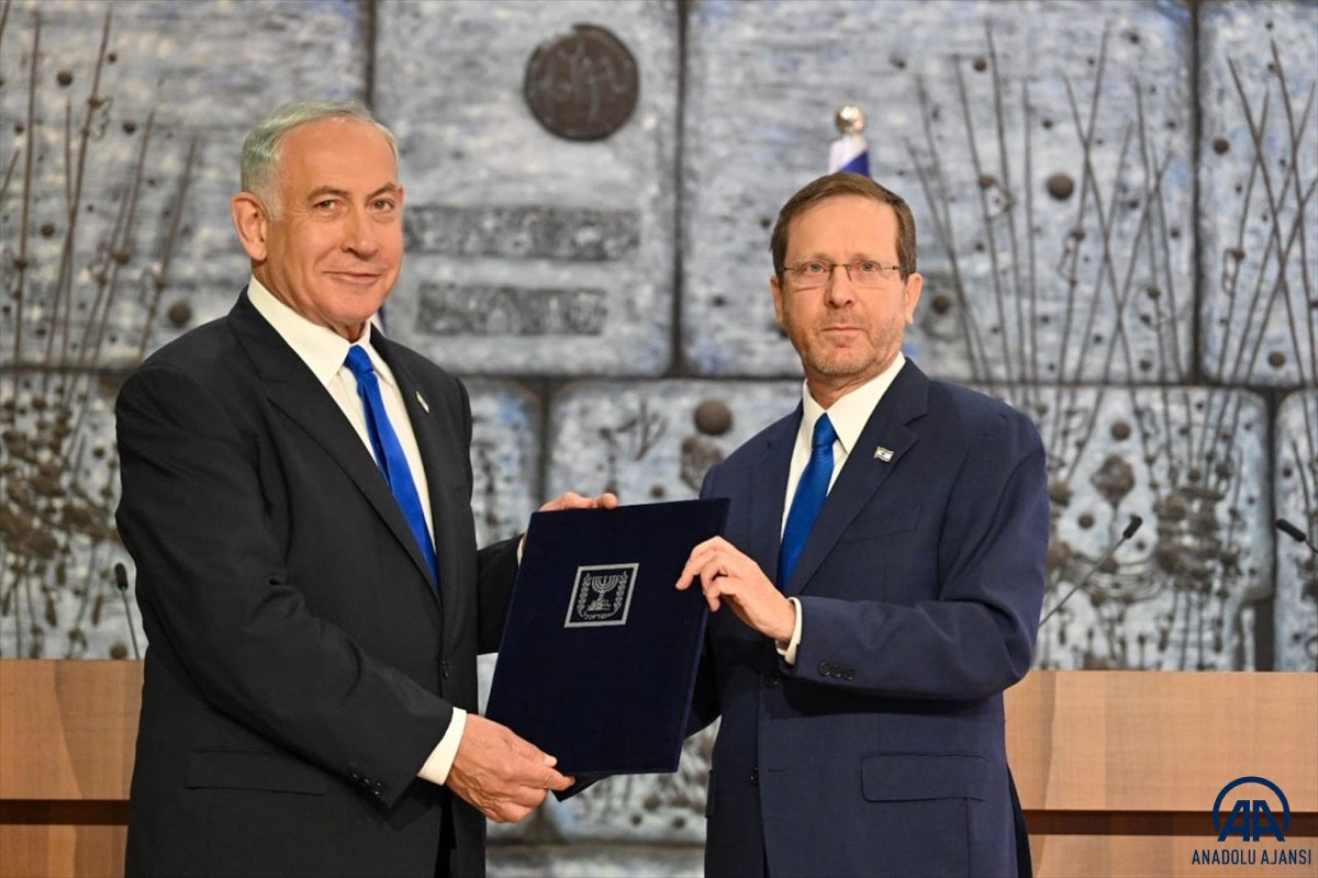 İsrail de hükümeti kurma görevi Netanyahu ya verildi #1