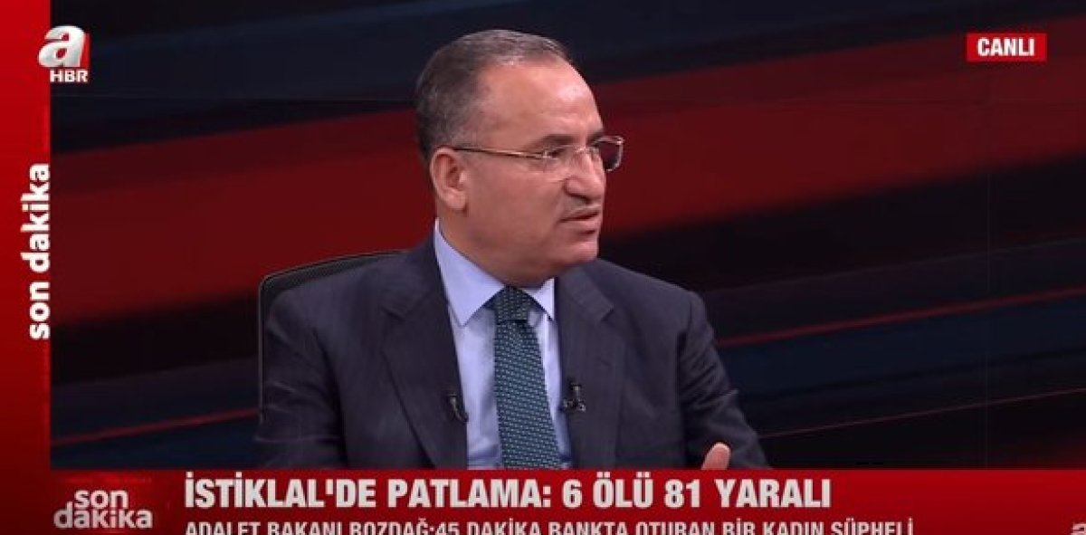 Bekir Bozdağ: Şüpheli bankta oturduktan 45 dakika sonra bomba patladı #4