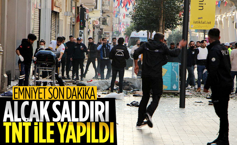 Taksim'i kana bulayan patlayıcı TNT çıktı