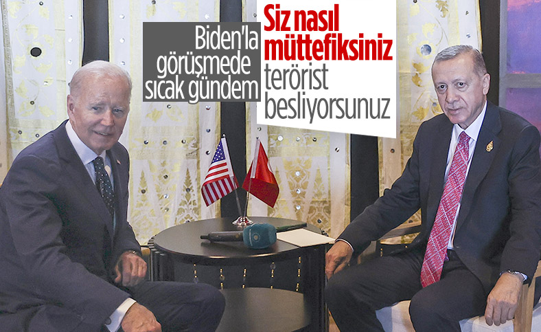 Bali'de Cumhurbaşkanı Erdoğan-Joe Biden görüşmesi
