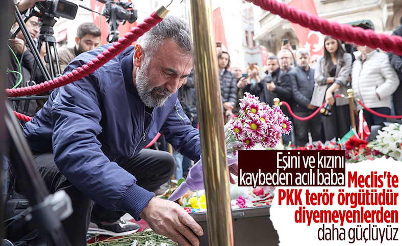 Nurettin Uçar, terör saldırısında kızını ve eşini kaybettiği noktaya geldi
