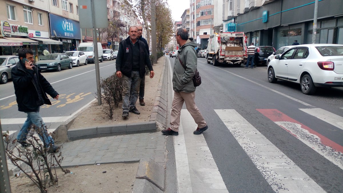 Tekirdağ da yaya geçidinde engelli gence çarptı  #5