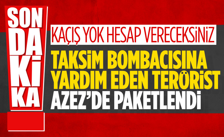 Taksim'deki saldırıyı gerçekleştiren teröriste yardım eden terörist yakalandı