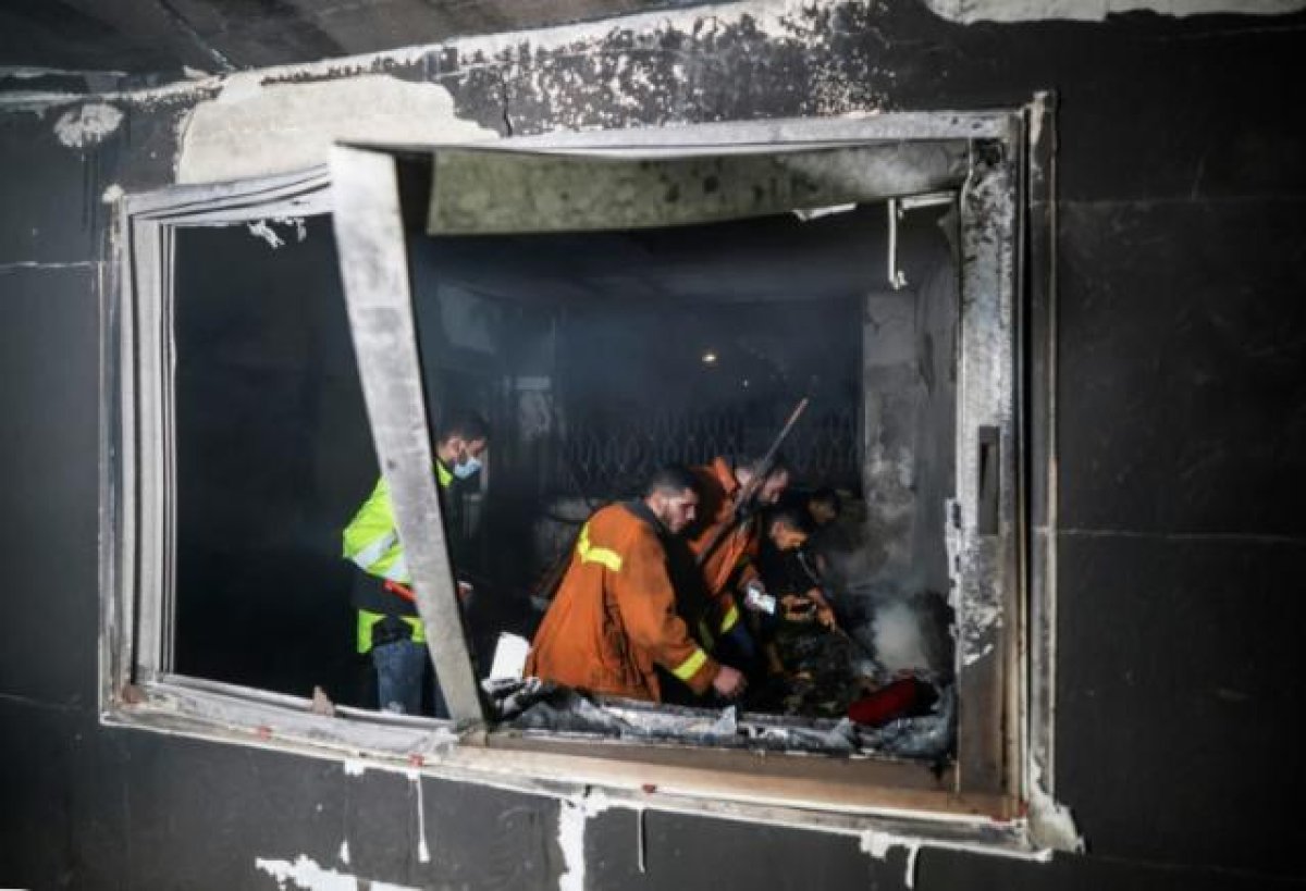 Gazze de apartman yangını: 21 ölü #2