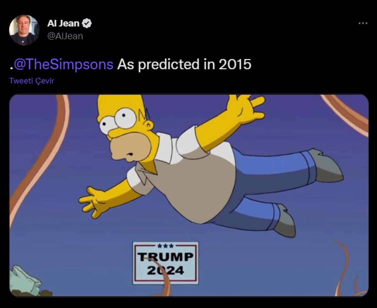 Simpsonlar, Donald Trump’ın başkan adaylığını tahmin etti  #2