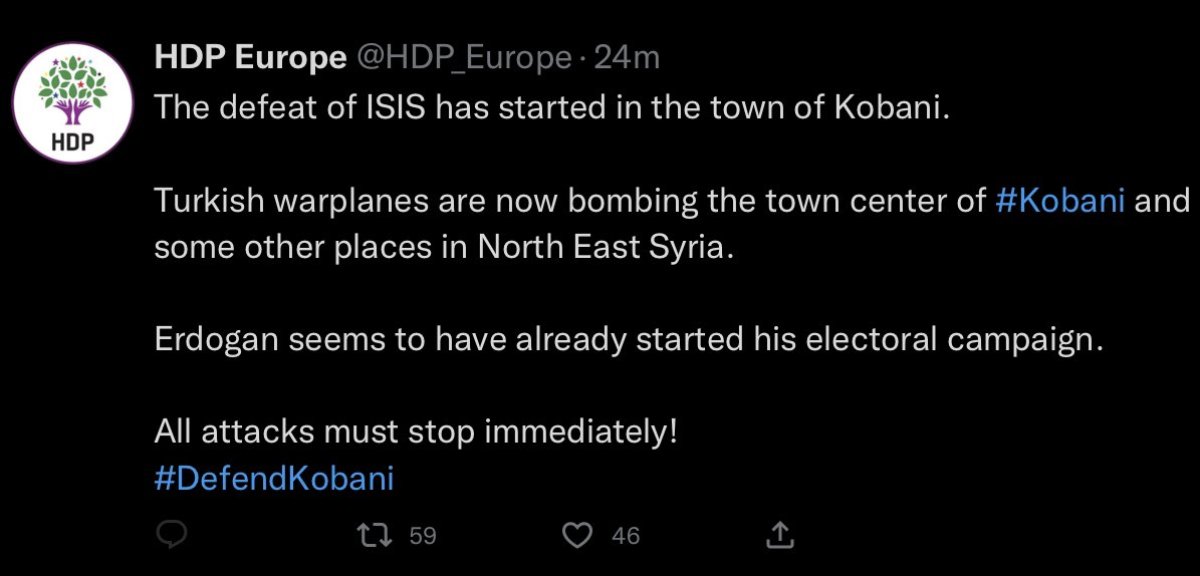 TSK nın terör operasyonu HDP yi rahatsız etti #1