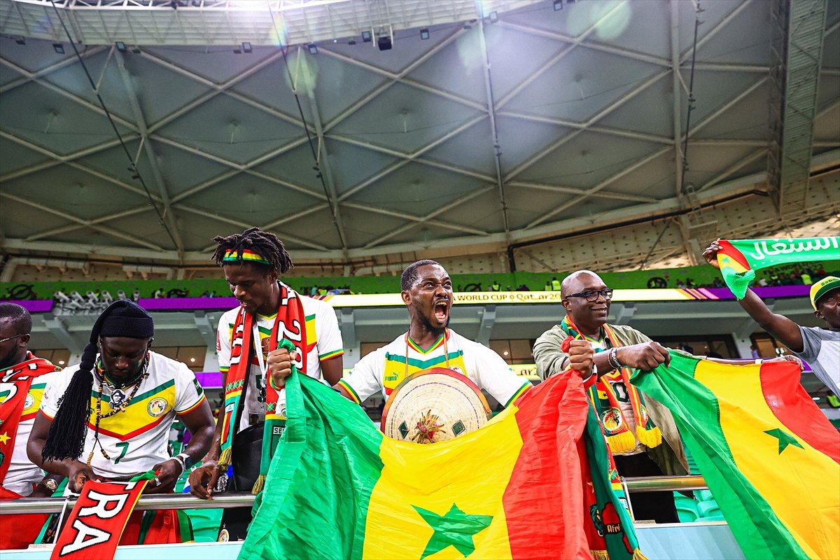 Hollanda - Senegal karşılaşması öncesi trübünler #4