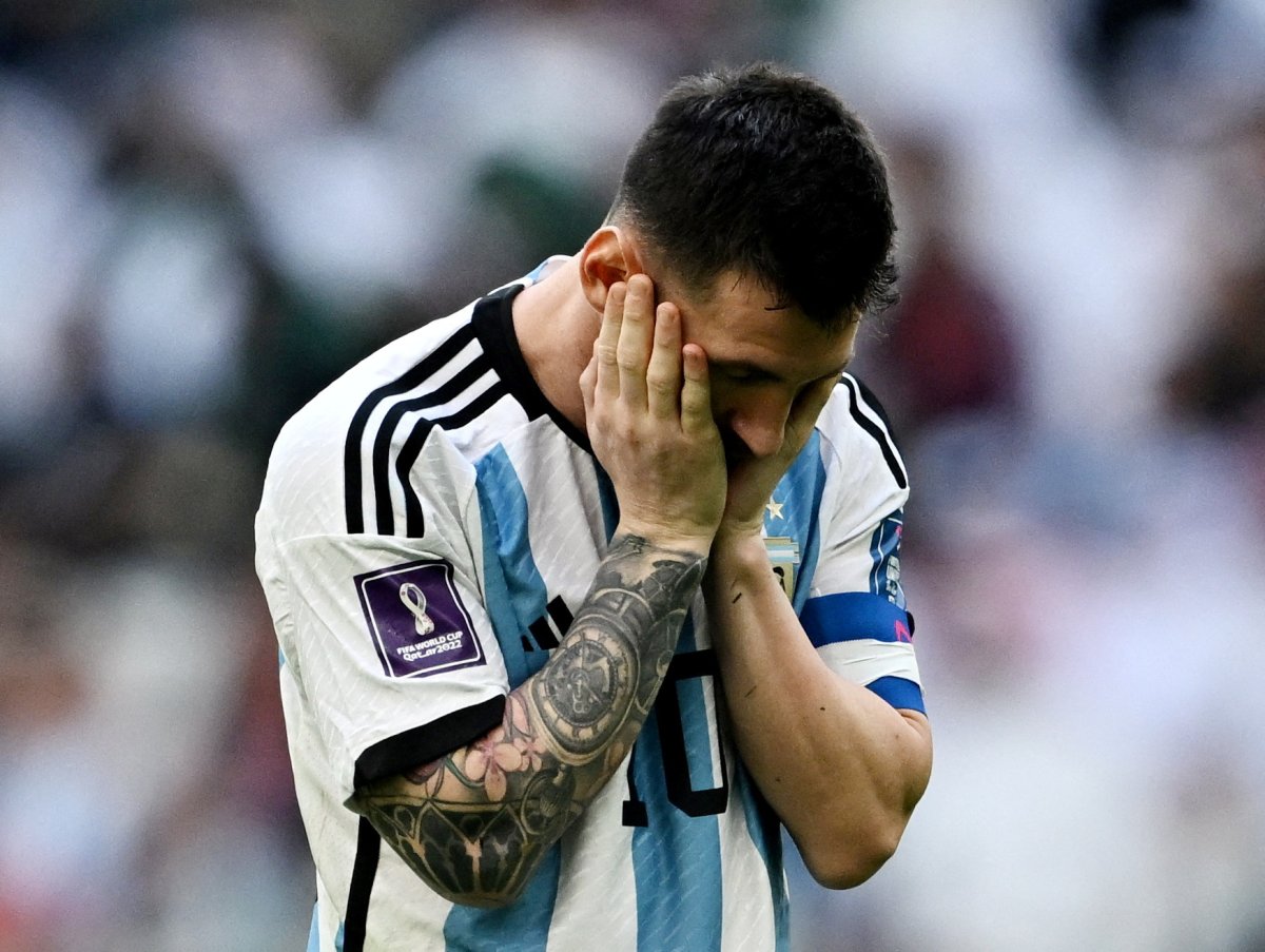 Suudi Arabistan - Arjantin maçının ardından dikkat çeken kareler #9