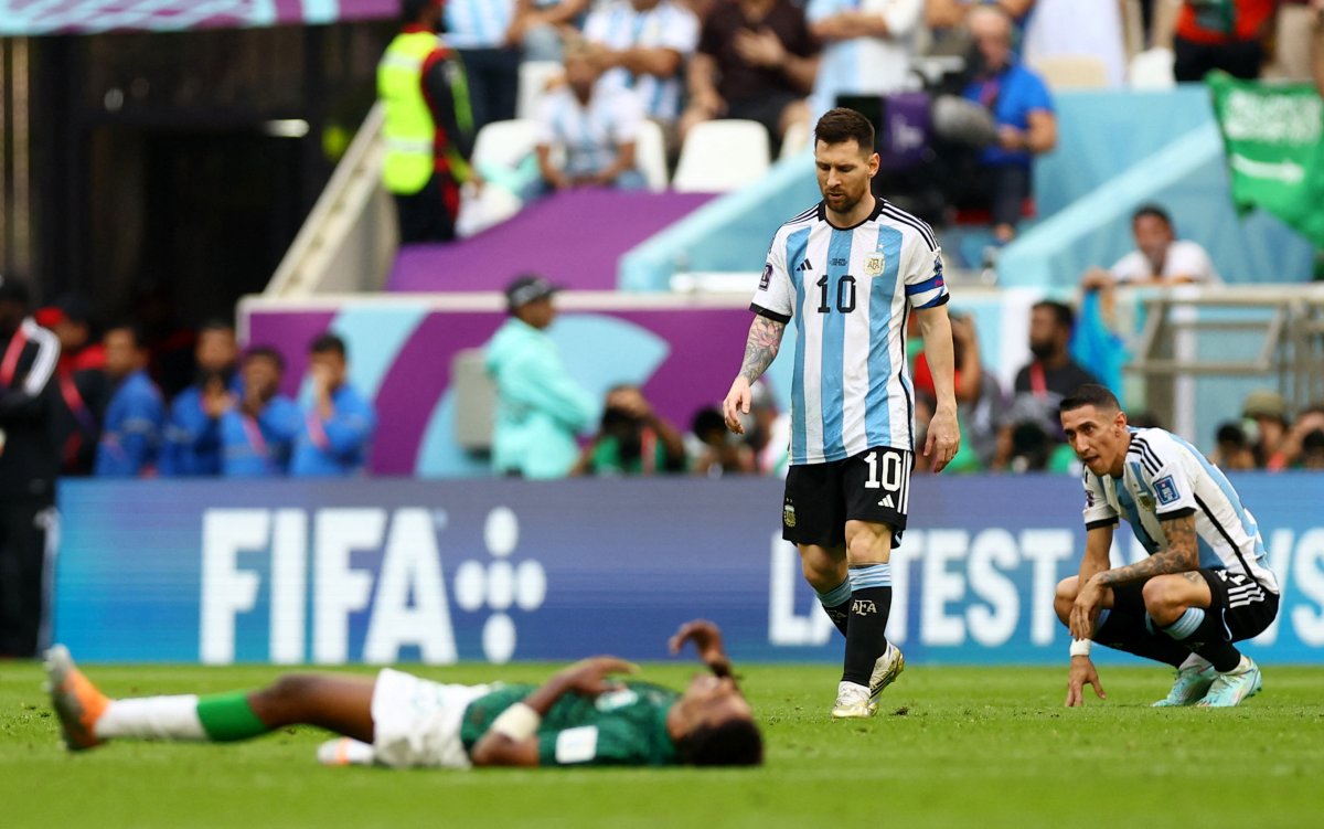 Suudi Arabistan - Arjantin maçının ardından dikkat çeken kareler #3