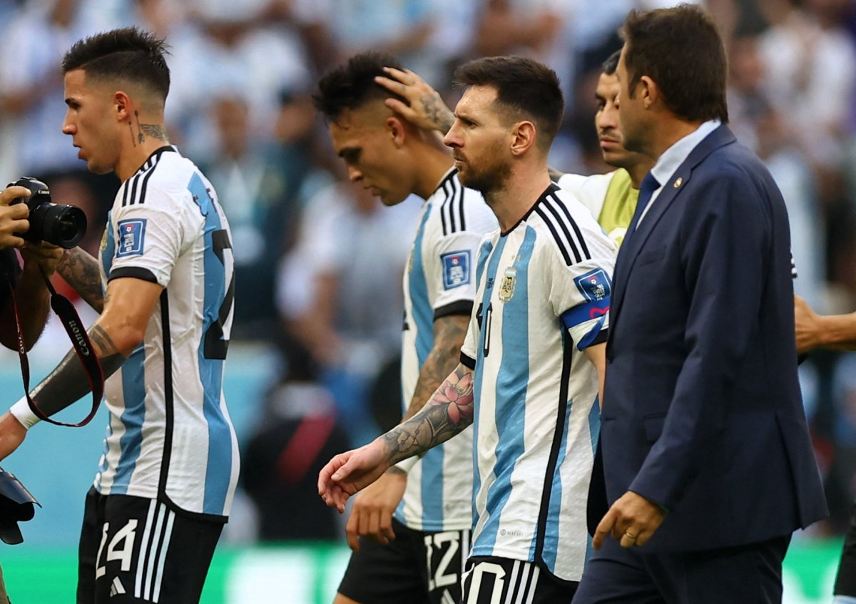 Suudi Arabistan - Arjantin maçının ardından dikkat çeken kareler #5