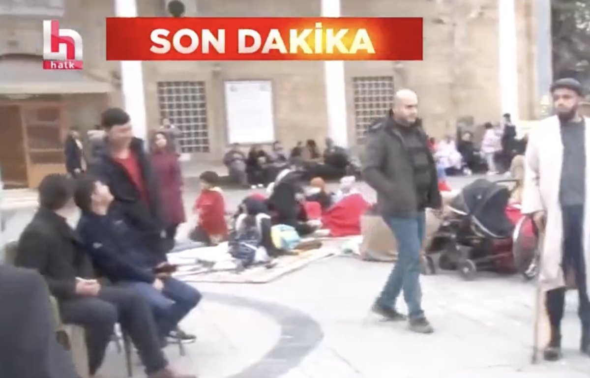 Depremzede, Cumhurbaşkanı Erdoğan a teşekkür edince Halk TV yayını kesti #2