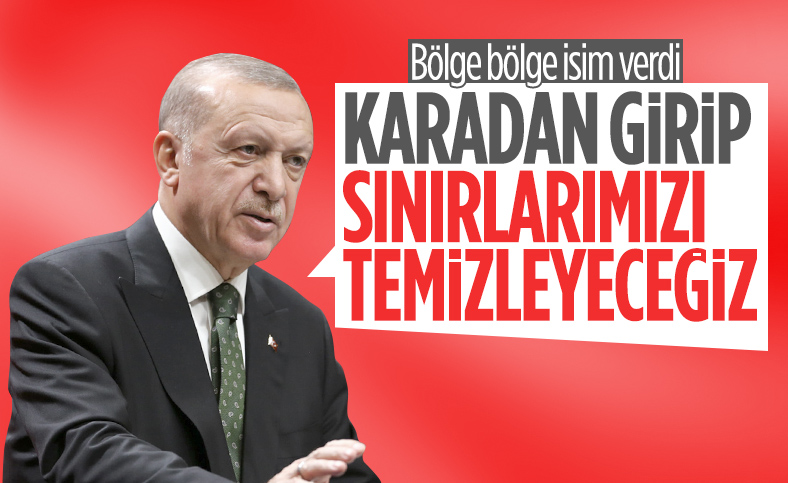 Cumhurbaşkanı Erdoğan’dan kara harekatı mesajı